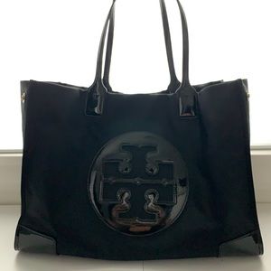 Tory Burch Patent Ella Tote